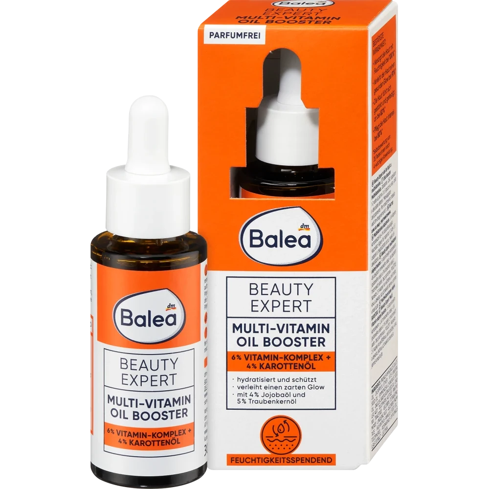 Balea Beauty Expert – Huile Visage Multi-Vitaminée 30 ml