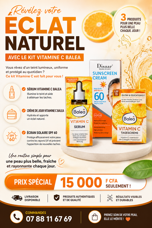 KIT DE VISAGE ECLAT
